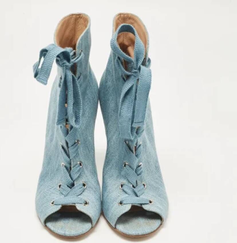 Gianvito Rossi Pre-owned Denim boots Blue Dames