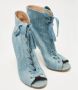 Gianvito Rossi Pre-owned Denim boots Blue Dames - Thumbnail 4