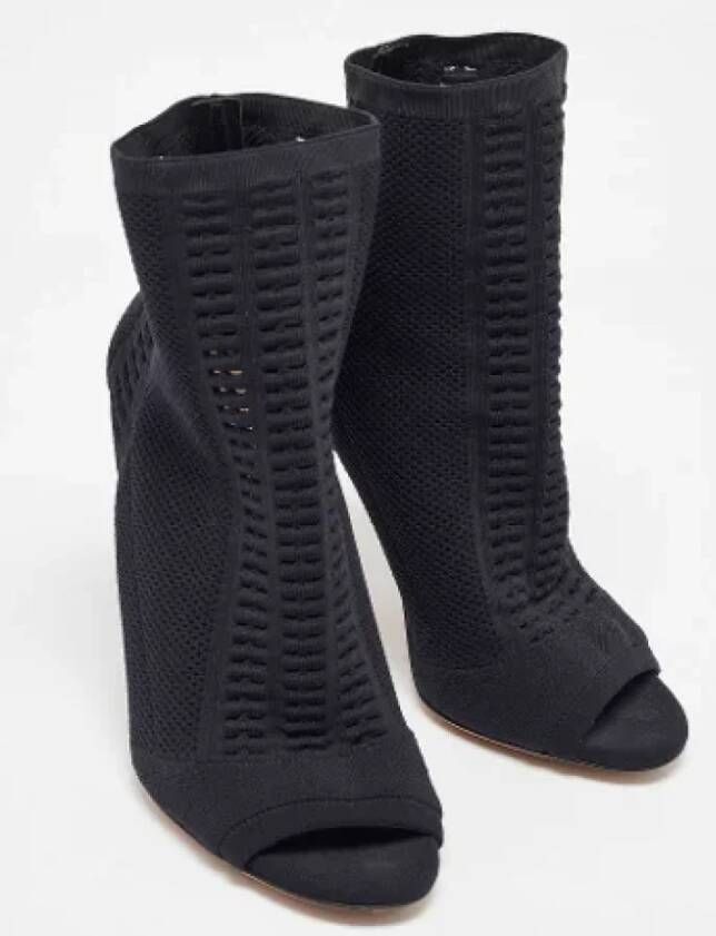 Gianvito Rossi Pre-owned Fabric boots Black Dames