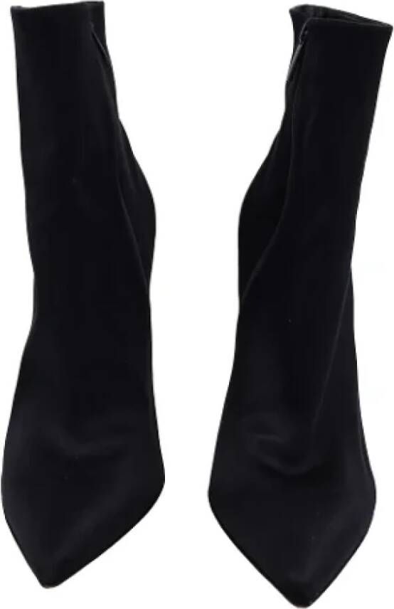 Gianvito Rossi Pre-owned Fabric boots Black Dames