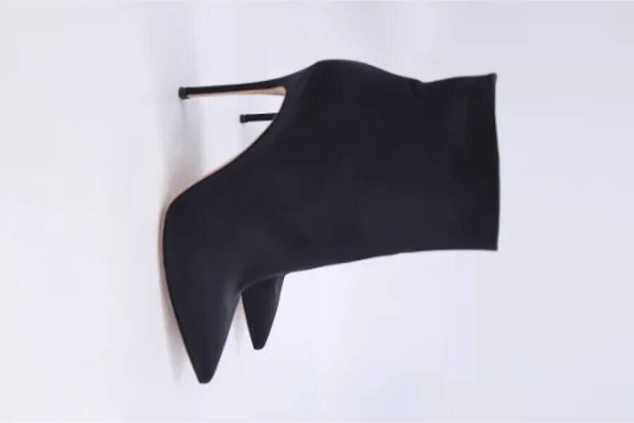 Gianvito Rossi Pre-owned Fabric boots Black Dames