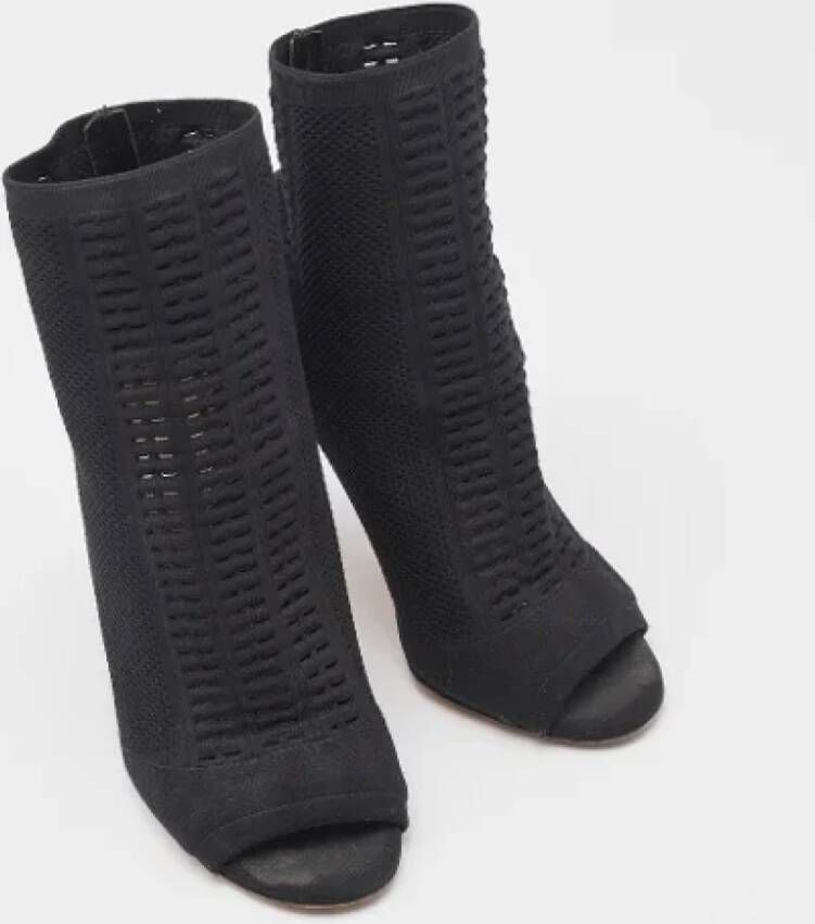 Gianvito Rossi Pre-owned Fabric boots Black Dames