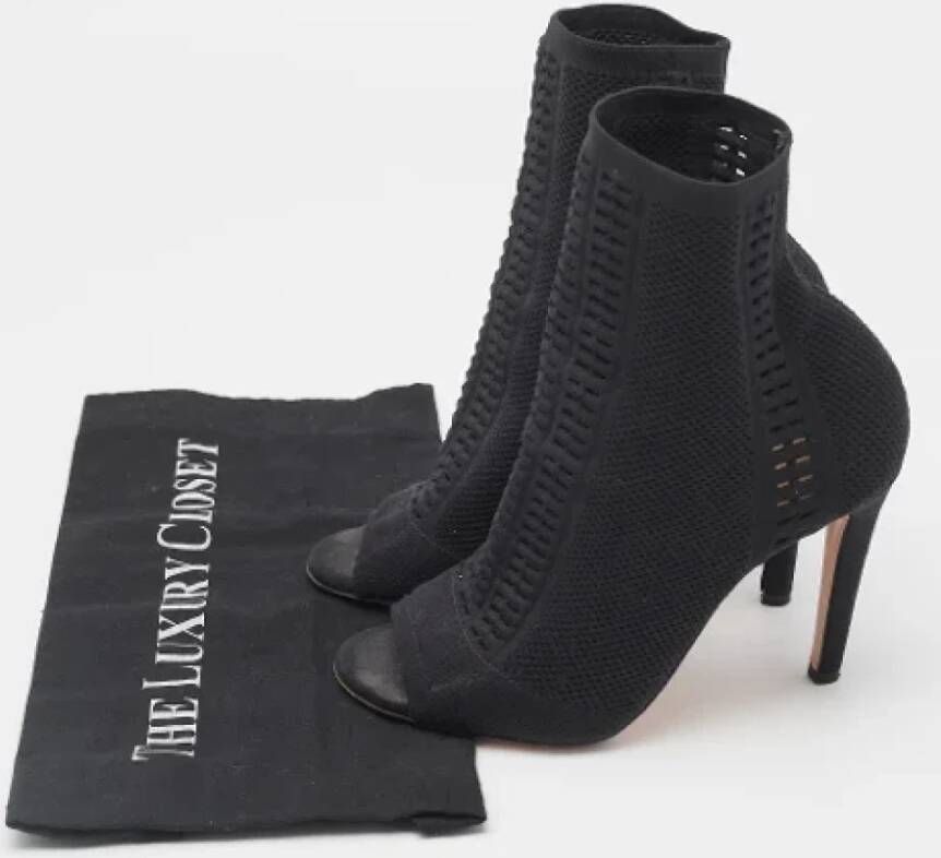 Gianvito Rossi Pre-owned Fabric boots Black Dames