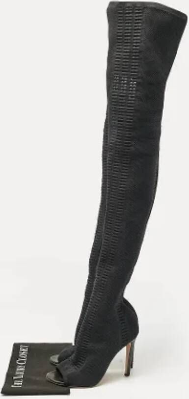 Gianvito Rossi Pre-owned Fabric boots Black Dames