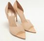 Gianvito Rossi Pre-owned Fabric heels Beige Dames - Thumbnail 2