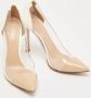 Gianvito Rossi Pre-owned Fabric heels Beige Dames - Thumbnail 2