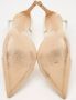 Gianvito Rossi Pre-owned Fabric heels Beige Dames - Thumbnail 4