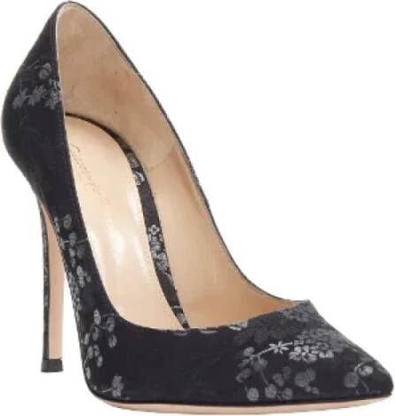 Gianvito Rossi Pre-owned Fabric heels Black Dames