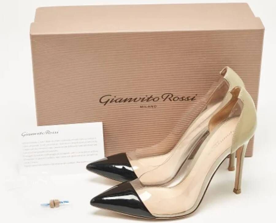 Gianvito Rossi Pre-owned Fabric heels Black Dames