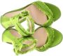 Gianvito Rossi Pre-owned Fabric heels Green Dames - Thumbnail 6