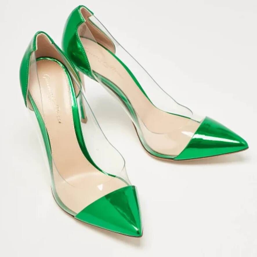 Gianvito Rossi Pre-owned Fabric heels Green Dames