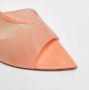 Gianvito Rossi Pre-owned Fabric heels Orange Dames - Thumbnail 5