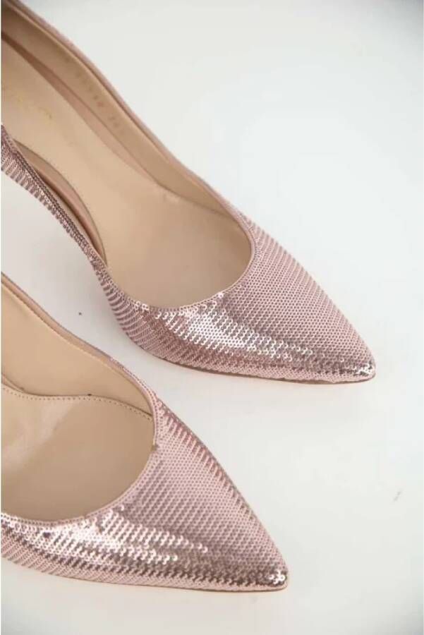 Gianvito Rossi Pre-owned Fabric heels Pink Dames