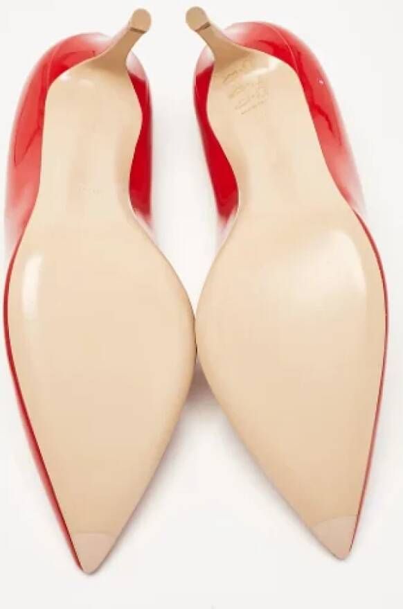 Gianvito Rossi Pre-owned Fabric heels Red Dames