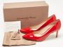 Gianvito Rossi Pre-owned Fabric heels Red Dames - Thumbnail 7