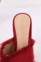 Gianvito Rossi Pre-owned Fabric heels Red Dames - Thumbnail 4