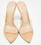 Gianvito Rossi Pre-owned Fabric sandals Beige Dames - Thumbnail 3