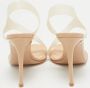 Gianvito Rossi Pre-owned Fabric sandals Beige Dames - Thumbnail 4