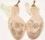 Gianvito Rossi Pre-owned Fabric sandals Beige Dames - Thumbnail 6