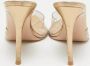 Gianvito Rossi Pre-owned Fabric sandals Beige Dames - Thumbnail 3