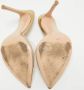 Gianvito Rossi Pre-owned Fabric sandals Beige Dames - Thumbnail 4