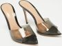 Gianvito Rossi Pre-owned Fabric sandals Black Dames - Thumbnail 3