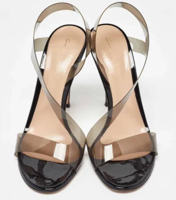 Gianvito Rossi Pre-owned Fabric sandals Black Dames