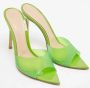 Gianvito Rossi Pre-owned Fabric sandals Green Dames - Thumbnail 4