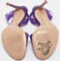 Gianvito Rossi Pre-owned Fabric sandals Purple Dames - Thumbnail 6