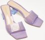 Gianvito Rossi Pre-owned Fabric sandals Purple Dames - Thumbnail 2