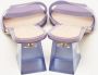 Gianvito Rossi Pre-owned Fabric sandals Purple Dames - Thumbnail 3