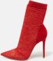 Gianvito Rossi Pre-owned Lace boots Red Dames - Thumbnail 2