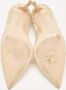 Gianvito Rossi Pre-owned Lace heels Yellow Dames - Thumbnail 6