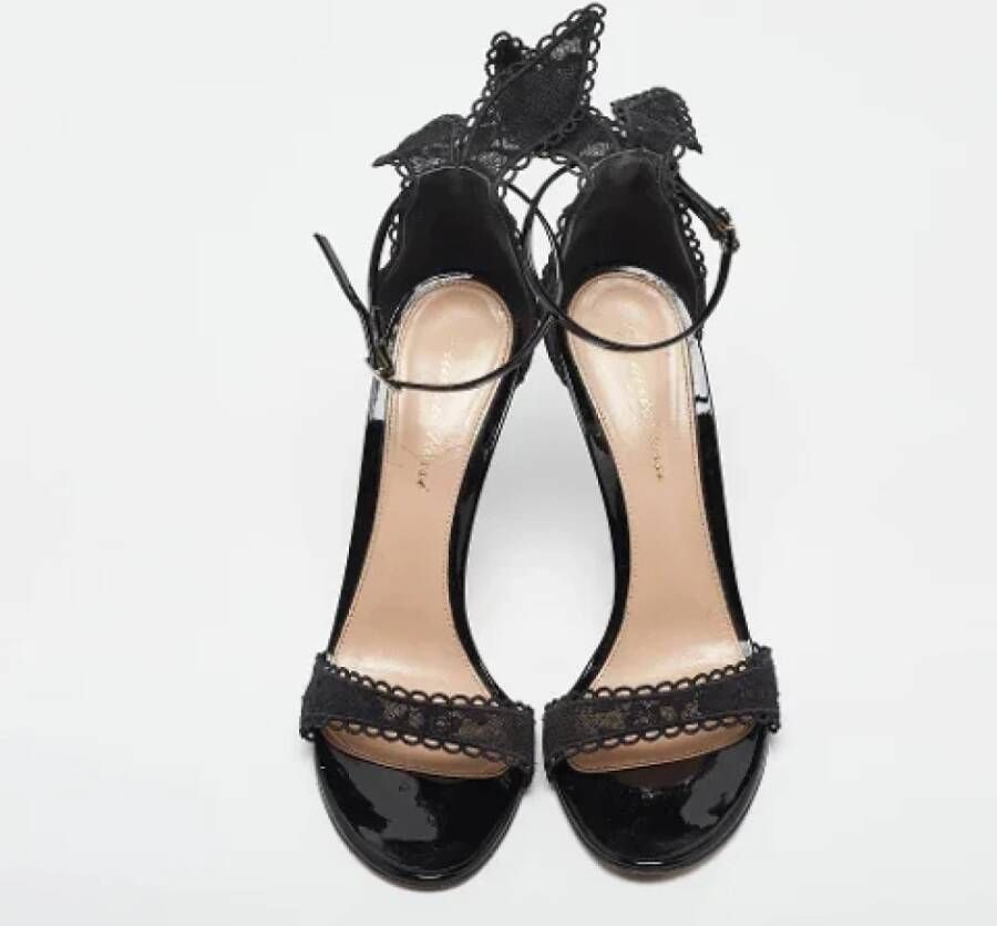 Gianvito Rossi Pre-owned Lace sandals Black Dames