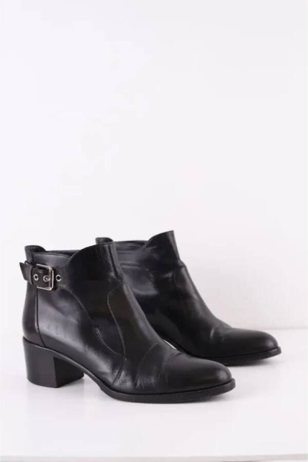 Gianvito Rossi Pre-owned Leather boots Black Dames