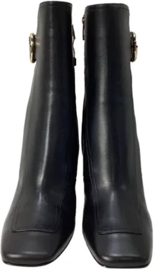 Gianvito Rossi Pre-owned Leather boots Black Dames