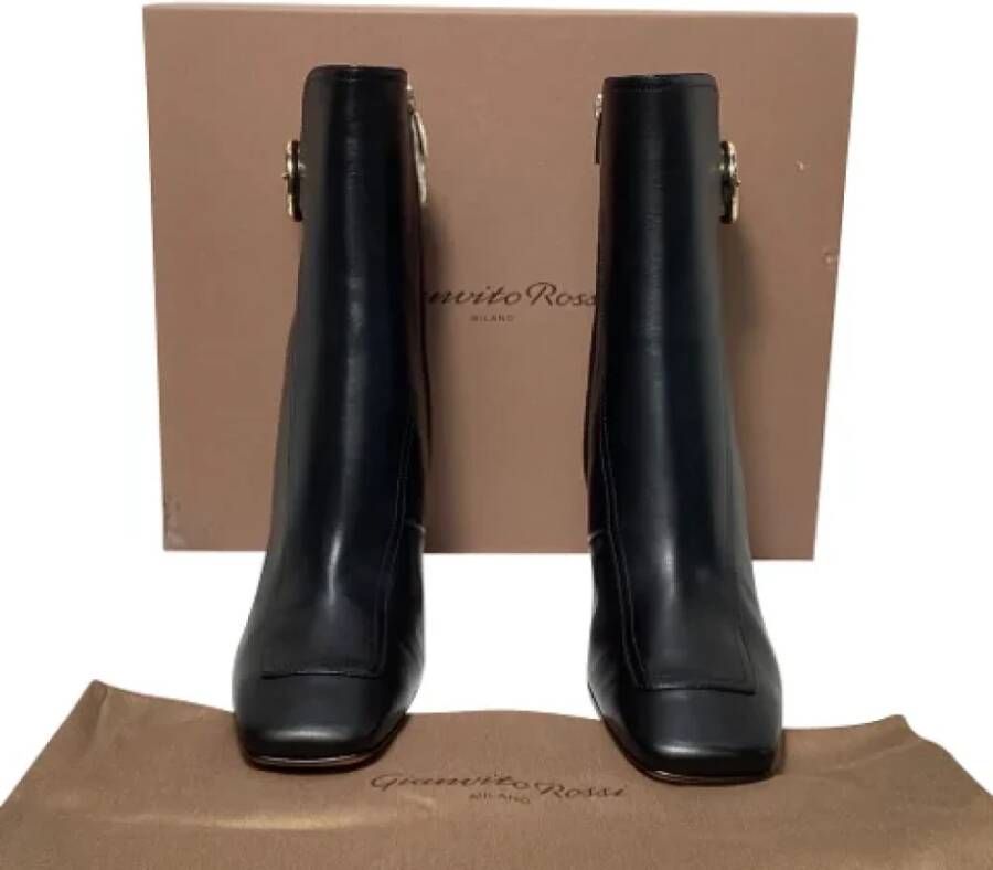 Gianvito Rossi Pre-owned Leather boots Black Dames