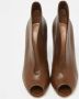 Gianvito Rossi Pre-owned Leather boots Brown Dames - Thumbnail 3