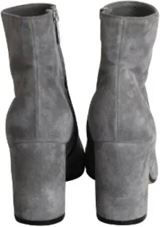 Gianvito Rossi Pre-owned Leather boots Gray Dames