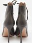 Gianvito Rossi Pre-owned Leather boots Gray Dames - Thumbnail 3