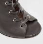 Gianvito Rossi Pre-owned Leather boots Gray Dames - Thumbnail 5