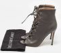 Gianvito Rossi Pre-owned Leather boots Gray Dames - Thumbnail 7