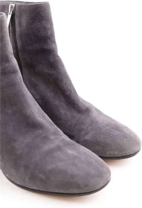 Gianvito Rossi Pre-owned Leather boots Gray Dames