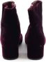 Gianvito Rossi Pre-owned Leather boots Purple Dames - Thumbnail 2