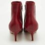 Gianvito Rossi Pre-owned Leather boots Red Dames - Thumbnail 3