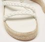 Gianvito Rossi Pre-owned Leather espadrilles White Dames - Thumbnail 7