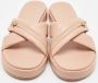 Gianvito Rossi Pre-owned Leather flats Pink Dames - Thumbnail 3