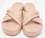 Gianvito Rossi Pre-owned Leather flats Pink Dames - Thumbnail 3