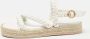 Gianvito Rossi Pre-owned Leather flats White Dames - Thumbnail 2