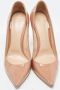 Gianvito Rossi Pre-owned Leather heels Beige Dames - Thumbnail 3